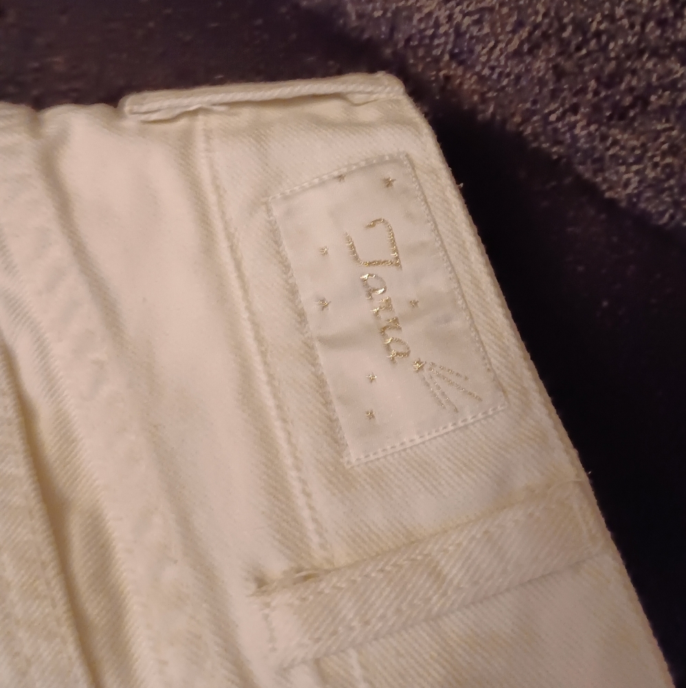 Handmade White Jeans - Picture 5 of 5
